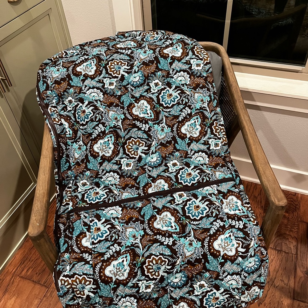Vera Bradley Garment Bag - Java Blue